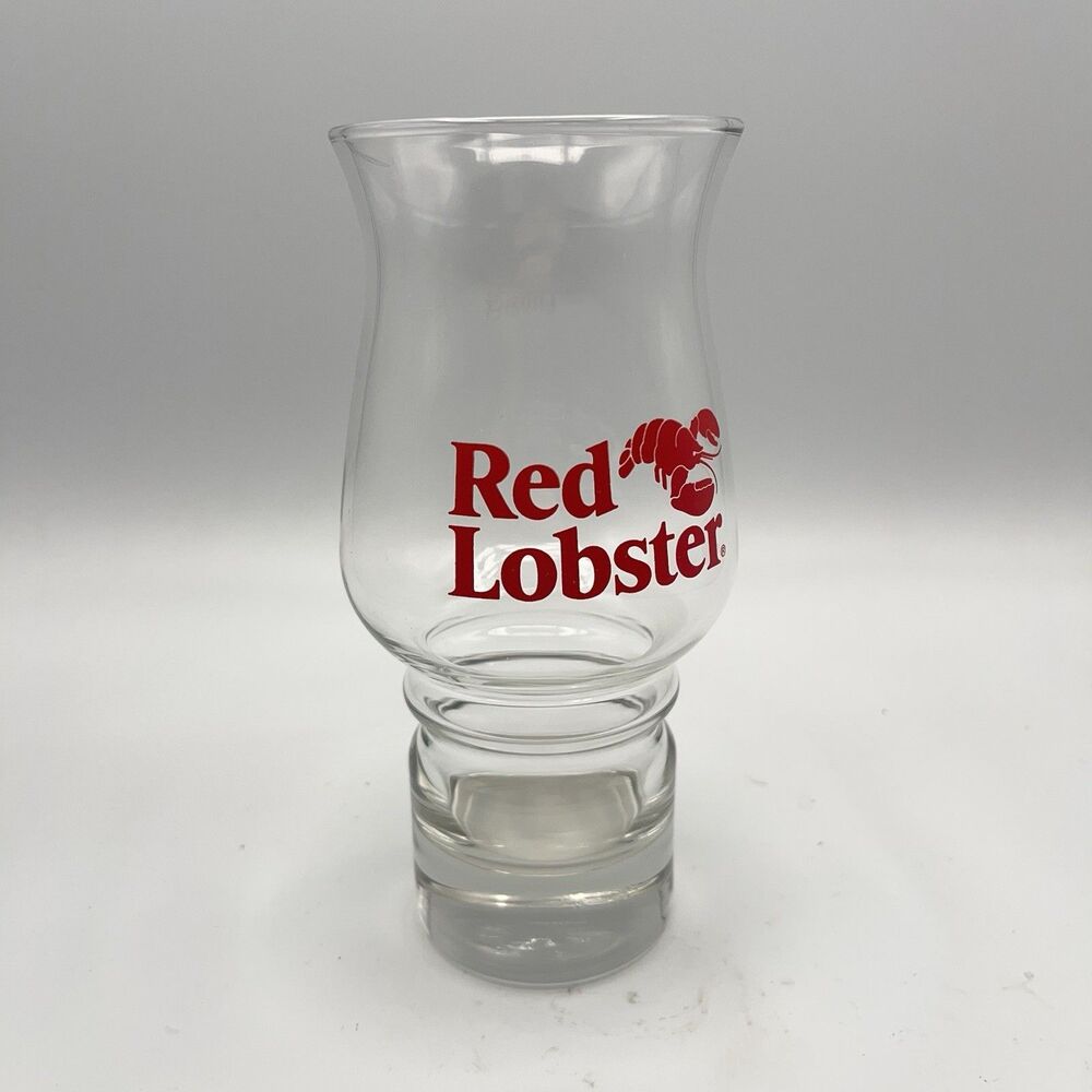 Red Lobster 1990's Hurricane Glass